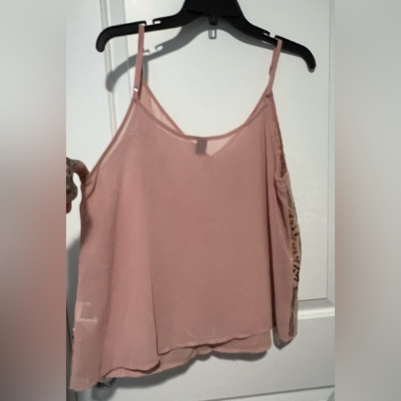 SHEIN Size L sequin sheer cami - Picture 5 of 5